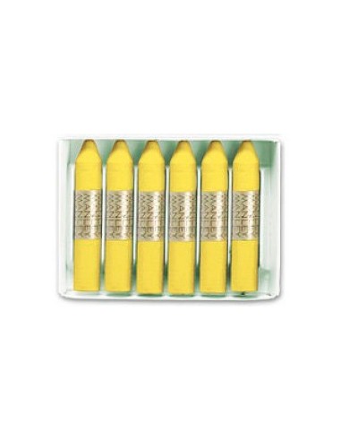 Lapices cera manley unicolor verde amarillo...