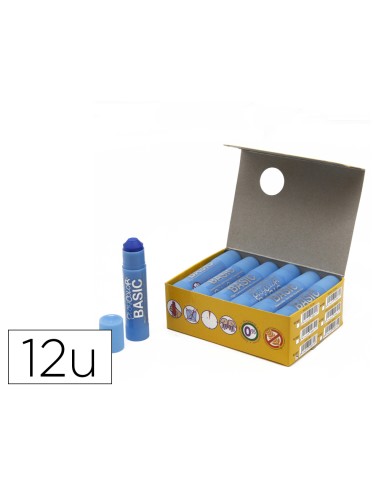 Tempera solida playcolor basic one 10 gr azul...
