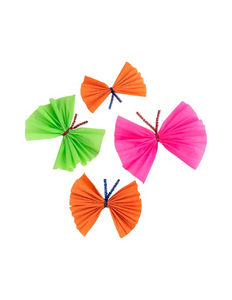 Papel crespon liderpapel 50 cm x 2,5 m 34g/m2 amarillo fluorescente