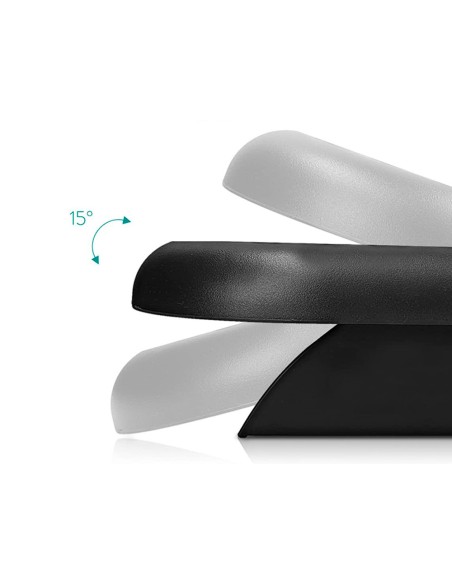 Reposapies plastico ajustable q-connect