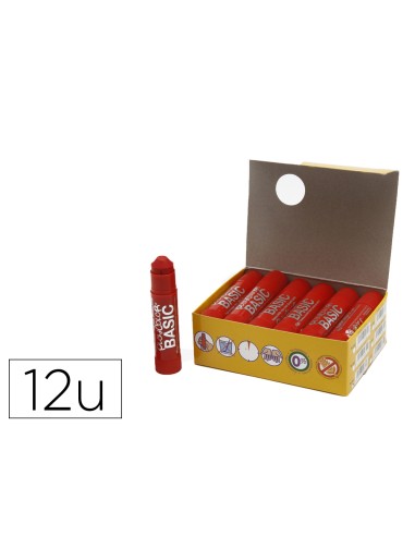 Tempera solida playcolor basic one 10 gr rojo...