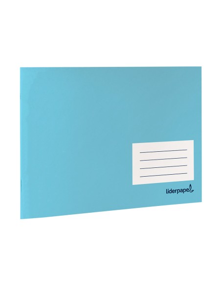 Libreta liderpapel smart a5 apaisada 32h 60gr pauta 2,5 mm con margen