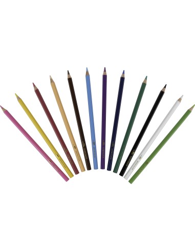 Lapices de colores acuarelables liderpapel caja...