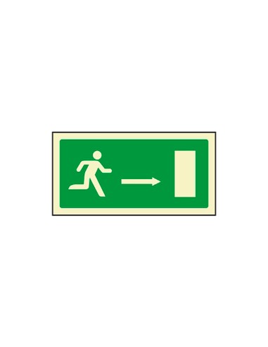 Pictograma syssa señal de salida emergencia...