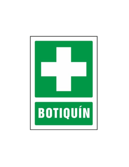 Pictograma syssa señal de botiquin en pvc 210x297 mm
