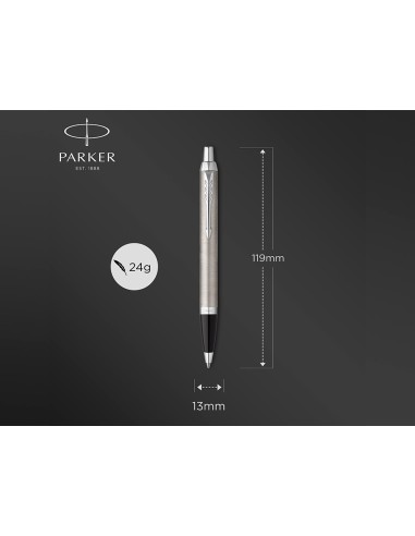 Juego parker im essential acero ct boligrafo +...