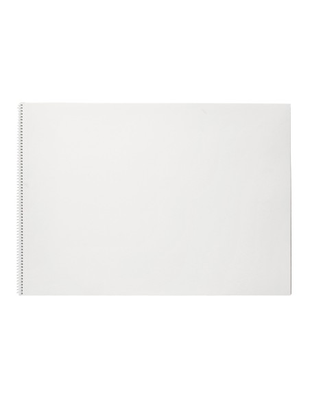 Bloc dibujo liderpapel artistico espiral 460x325mm 20 hojas 180gr/m2 sin recuadro perforado