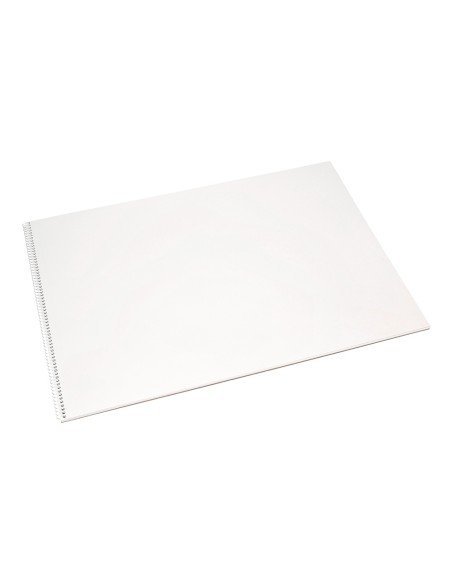 Bloc dibujo liderpapel artistico espiral 460x325mm 20 hojas 180gr/m2 sin recuadro perforado