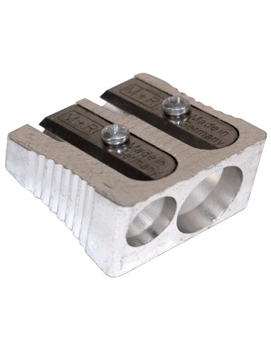Sacapuntas m+r 211 metalico 2 usos cuña bote de...