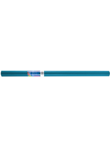 Papel kraft liderpapel azul turquesa rollo 5x1 m