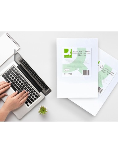 Papel fotocopiadora q-connect ultra white din...