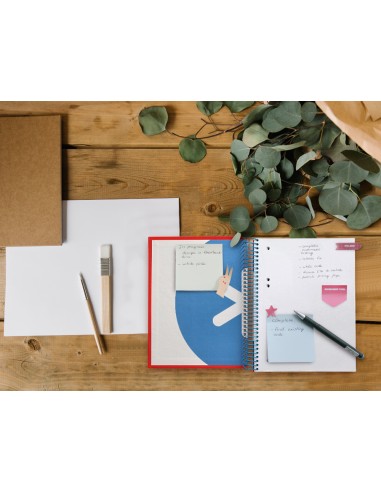 Cuaderno espiral a5 micro antartik tapa forrada...