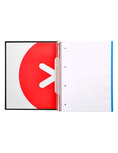 Cuaderno espiral a4 micro antartik tapa forrada...