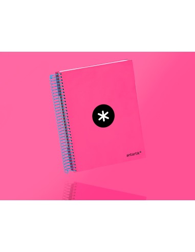 Cuaderno espiral a5 micro antartik tapa forrada...