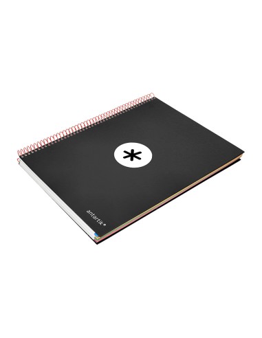 Cuaderno espiral a4 micro antartik tapa forrada...