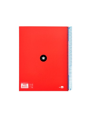 Cuaderno espiral a4 micro antartik tapa forrada...