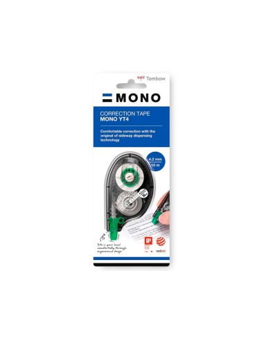 Corrector tombow mono ct-yt4 cinta 4,2 mm x 10 m