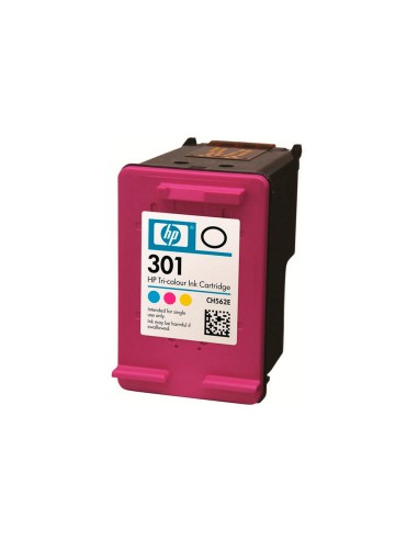 Ink jet hp 301 pack con tinta negra y tinta...