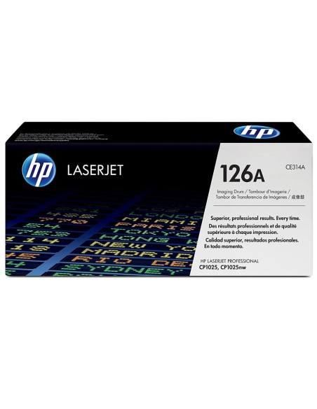 Tambor hp ce314a color laserjet ce918a/865a/866a cf346a negro 14000 paginas