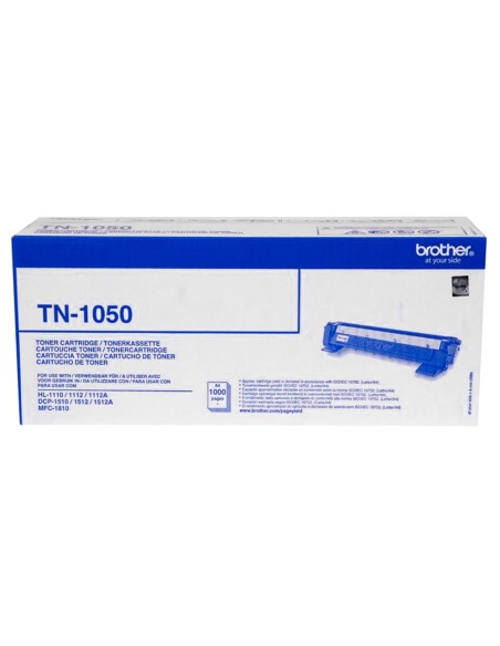 Toner brother tn-1050 hl1110 dcp1510 mfc1810 negro -1000 pag