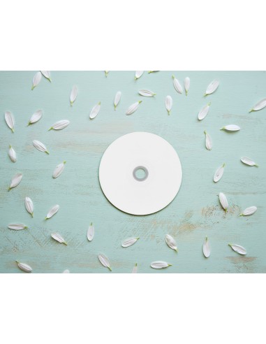Dvd-r q-connect con superficie 100% imprimible...