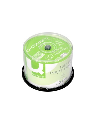 Cd-r q-connect con superficie 100% imprimible...