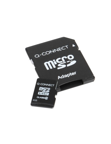 Memoria sd micro q-connect flash 8 gb clase 4...