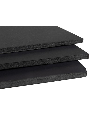 Carton pluma liderpapel negro doble cara din a4...