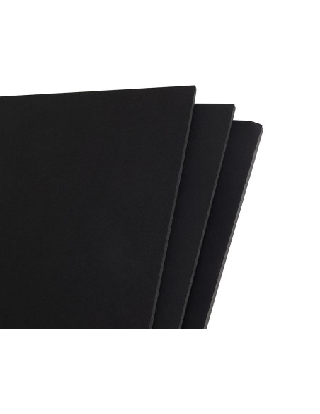 Carton pluma liderpapel negro doble cara din a3 espesor 5 mm