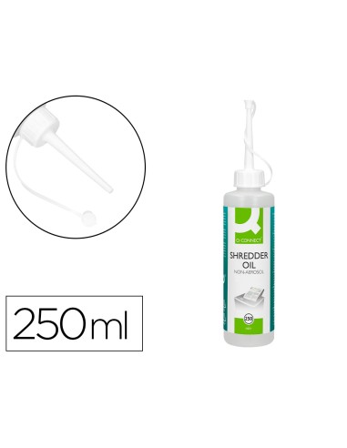 Aceite lubricante q-connect para destructora de...