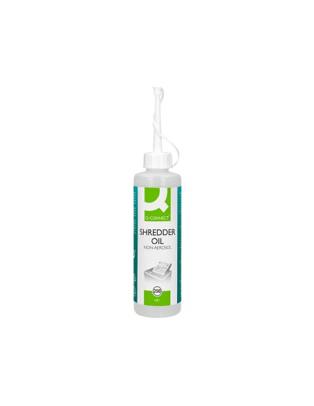 Aceite lubricante q-connect para destructora de documentos bote de 250 ml