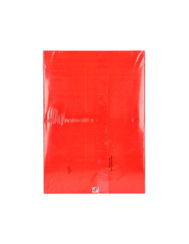 Papel color q-connect din a3 80gr rojo intenso...