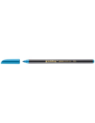 Rotulador edding punta fibra 1200 azul...