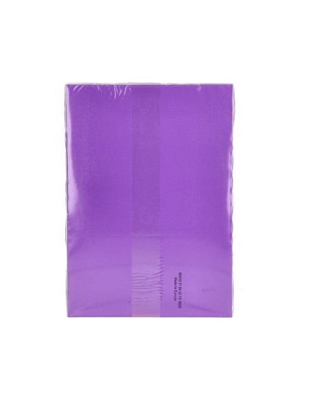 Papel color q-connect din a4 80gr lila intenso paquete de 500 hojas