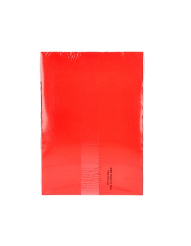 Papel color q-connect din a4 80gr rojo intenso...