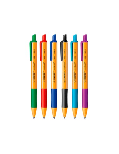 Boligrafo stabilo pointball 0,5 mm negro