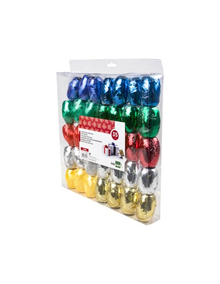 Cinta fantasia liderpapel barrilete 5 mm x 20 m colores metalizados surtidos