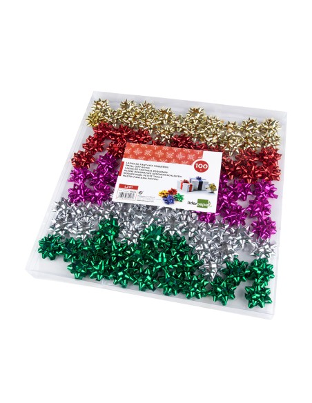 Lazos liderpapel fantasia pequeños metalizados colores surtidos