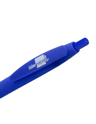 Boligrafo liderpapel soft touch retractil 1 mm...