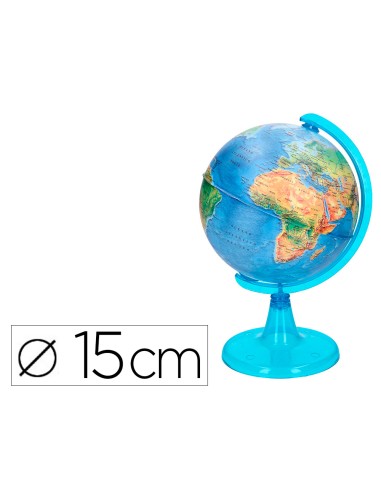 Globo terraqueo liderpapel mapa fisico diametro...