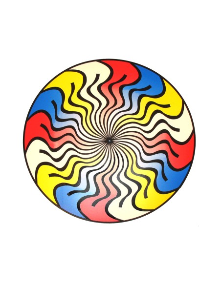 Rueda gigante henbea plastico flexible con efectos opticos diametro 50 cm set