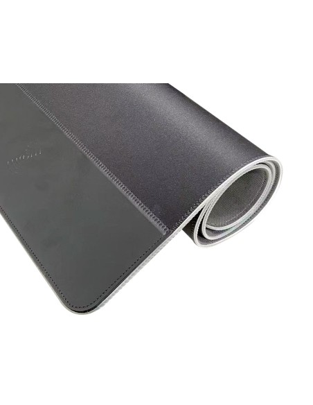 Alfombrilla para raton q-connect con cargador inalambrico e iluminacion rgb color negro 800x300x4 mm