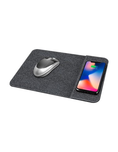Alfombrilla para raton q-connect con cargador...