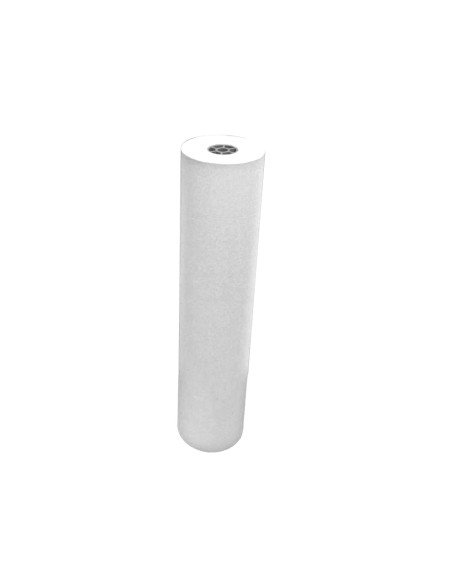 Papel kraft verjurado liderpapel blanco ancho 1 m longitud 165 m gramaje 60 gr peso 10 kg