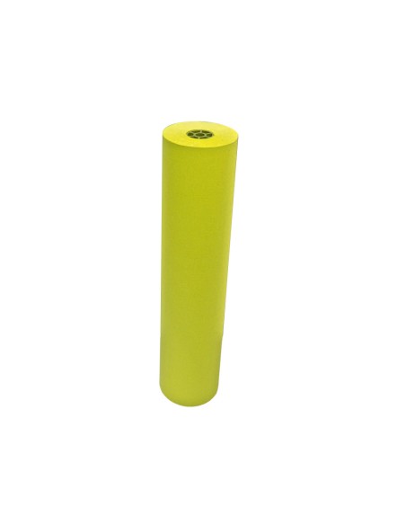 Papel kraft verjurado liderpapel amarillo ancho 1 m longitud 150 m gramaje 65 gr peso 10 kg