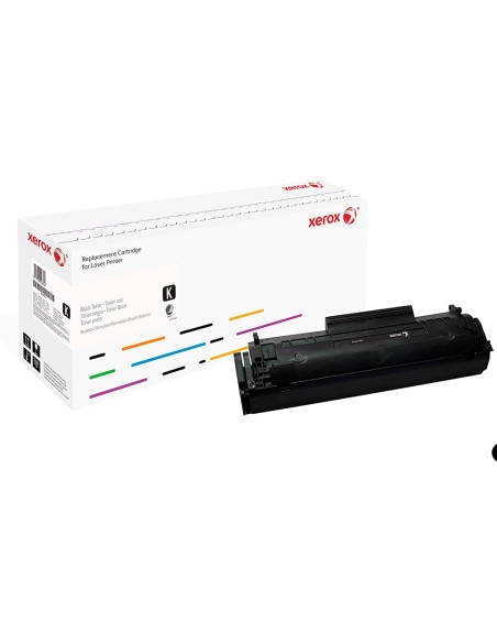Toner xerox hp laserjet q2612a 1010 / 1015 / 1020 / 3015 / 3020 / m1005mfp / m1319mfp negro 2000 paginas 00 paginas
