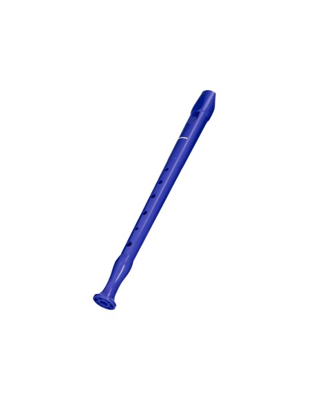 Flauta hohner 9508 color azul funda verde y transparente