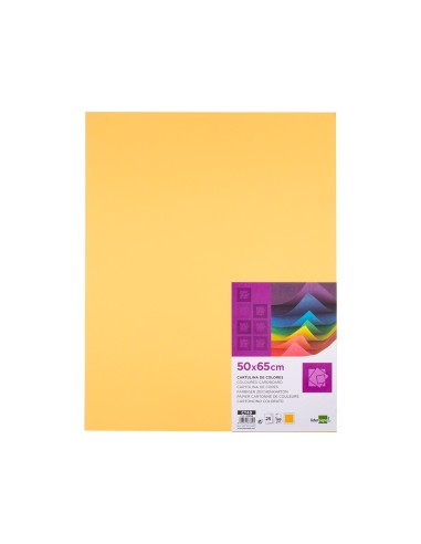 Cartulina liderpapel 50x65 cm 180 gr oro...