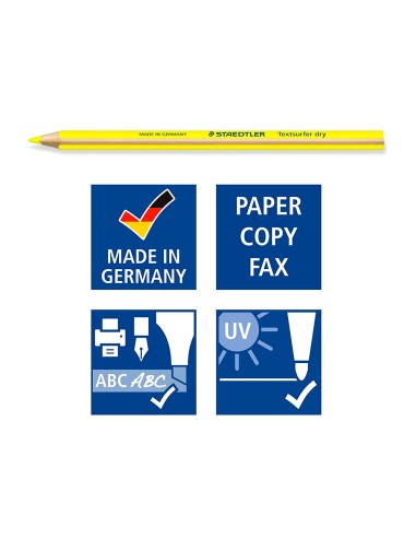 Lapices fluorescente staedtler textsurfer dry...
