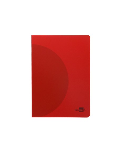 Libreta liderpapel 360 tapa de plastico a5 48 hojas 90gr 5mm con doble margen colores surtidos